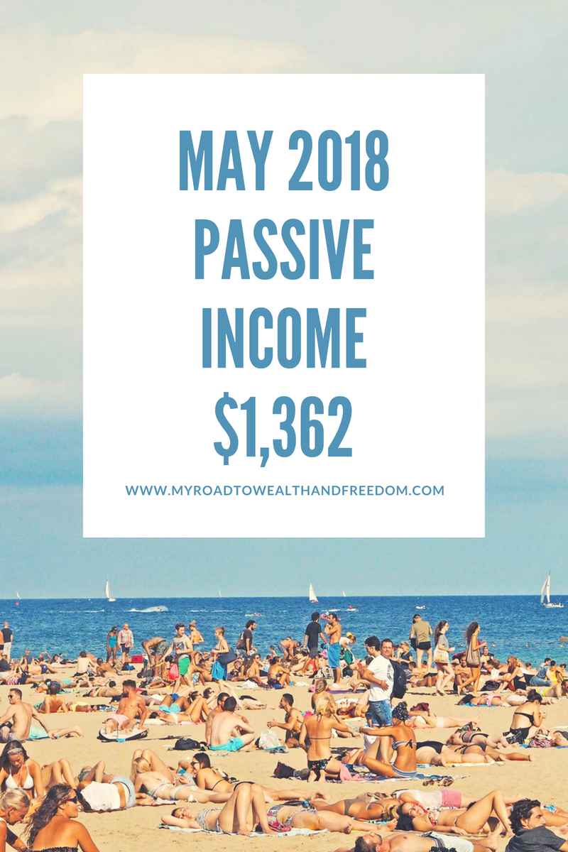 May 2018 passive income
