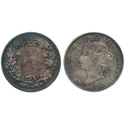 1885 25 cents Image courtesy of icollector.com