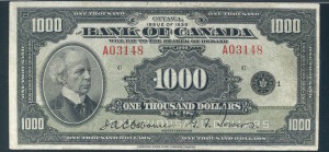 1935 Thousand Dollar Bill