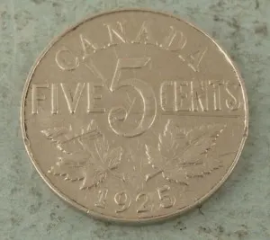 1925 5 cents top 10 rare Canadian Nickels