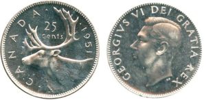 1951 Low Relief Quarter