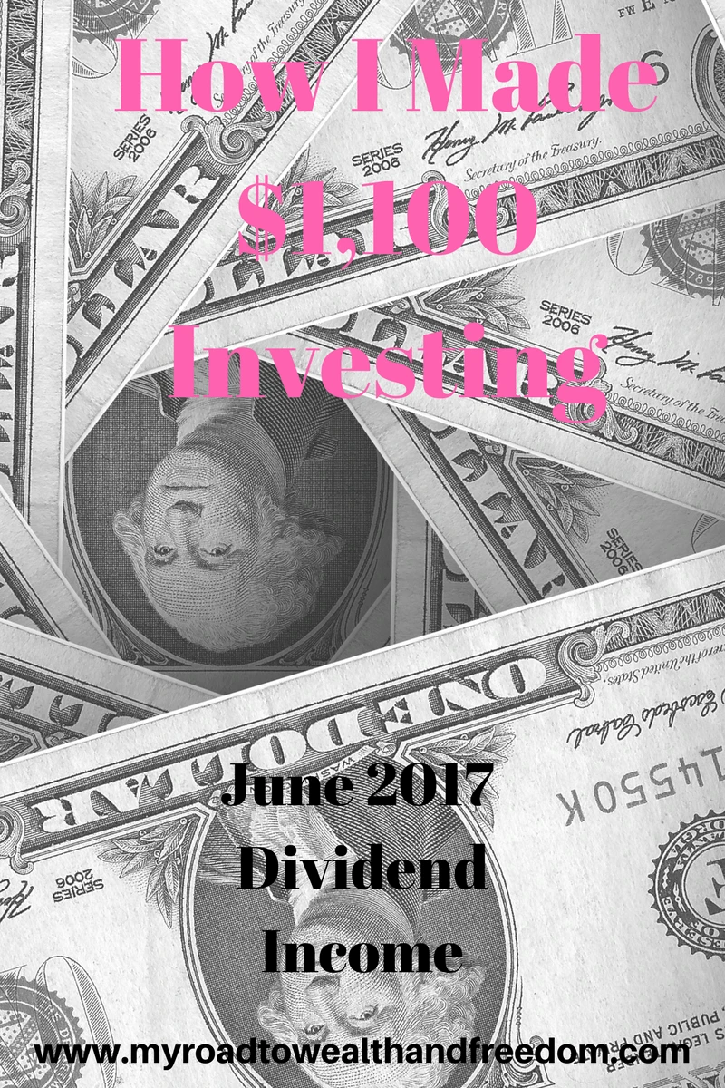 How I Made $1,100 Investing for Dividend Income