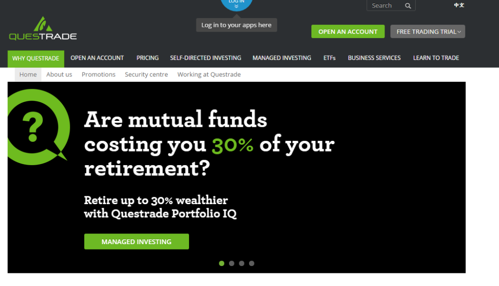 how to open a Questrade Account