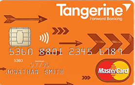 tangerine money back credit card