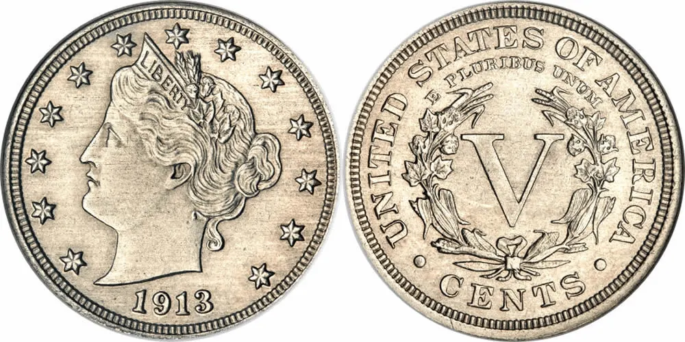 most valuable US coins 1913 Liberty Head