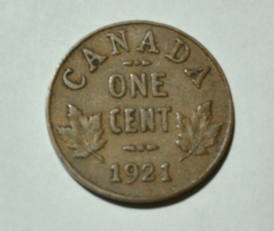 rare and valuable pennies Canada 1921 penny