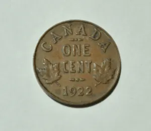 Canada 1922 Penny worth money
