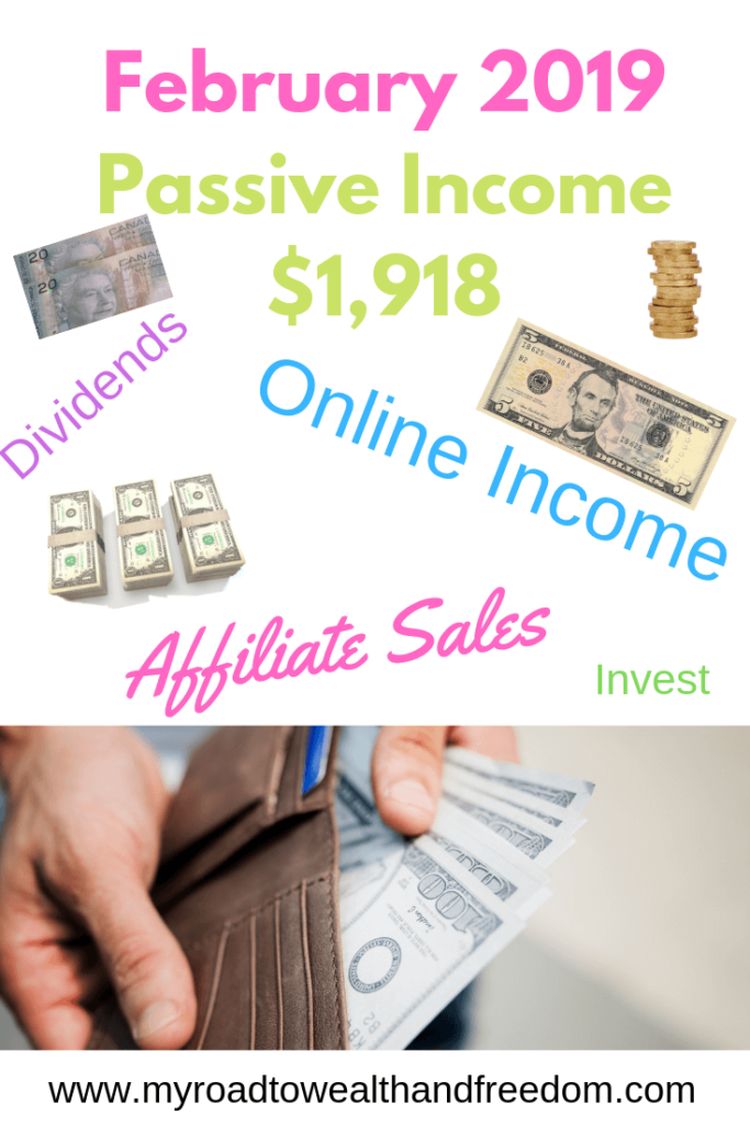 February 2019 Passive Income
