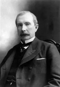 rich investor John D. Rockefeller 1885