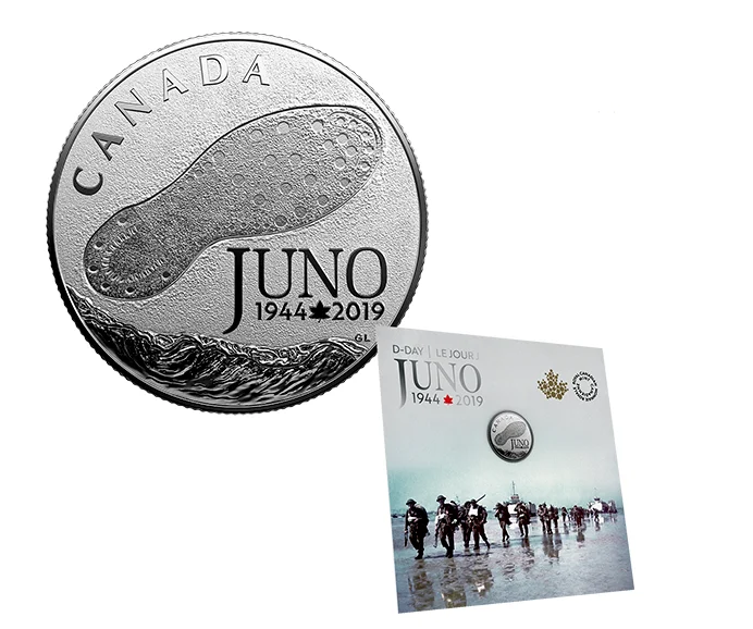 D-Day Juno Beach Coin 2019