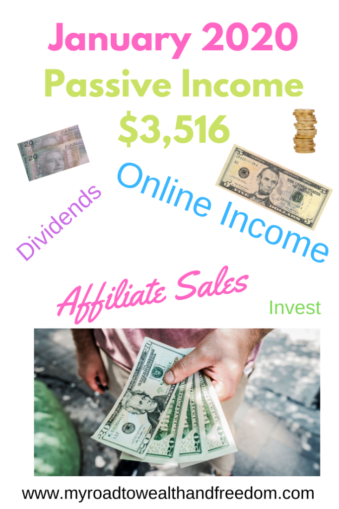 January 2020 Passive Income