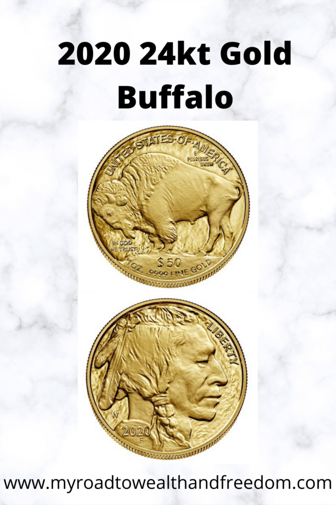 2020 USA gold buffalo
