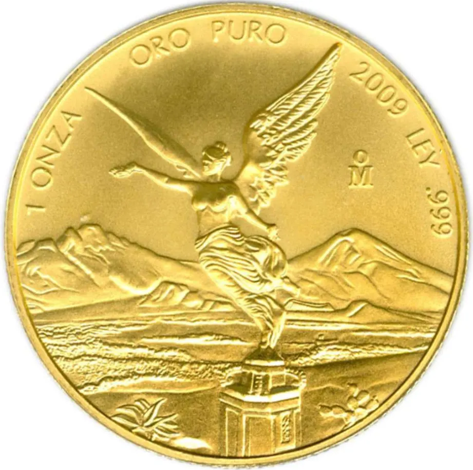 Mexican Gold Libertad top 10 gold bullion coins