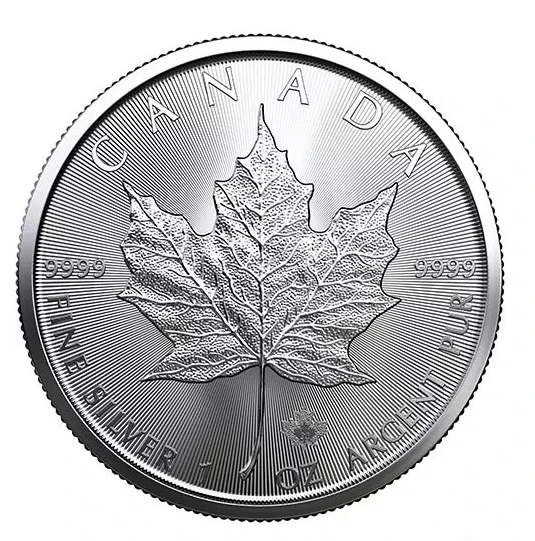 Canadian Silver Maple Leaf Security features
