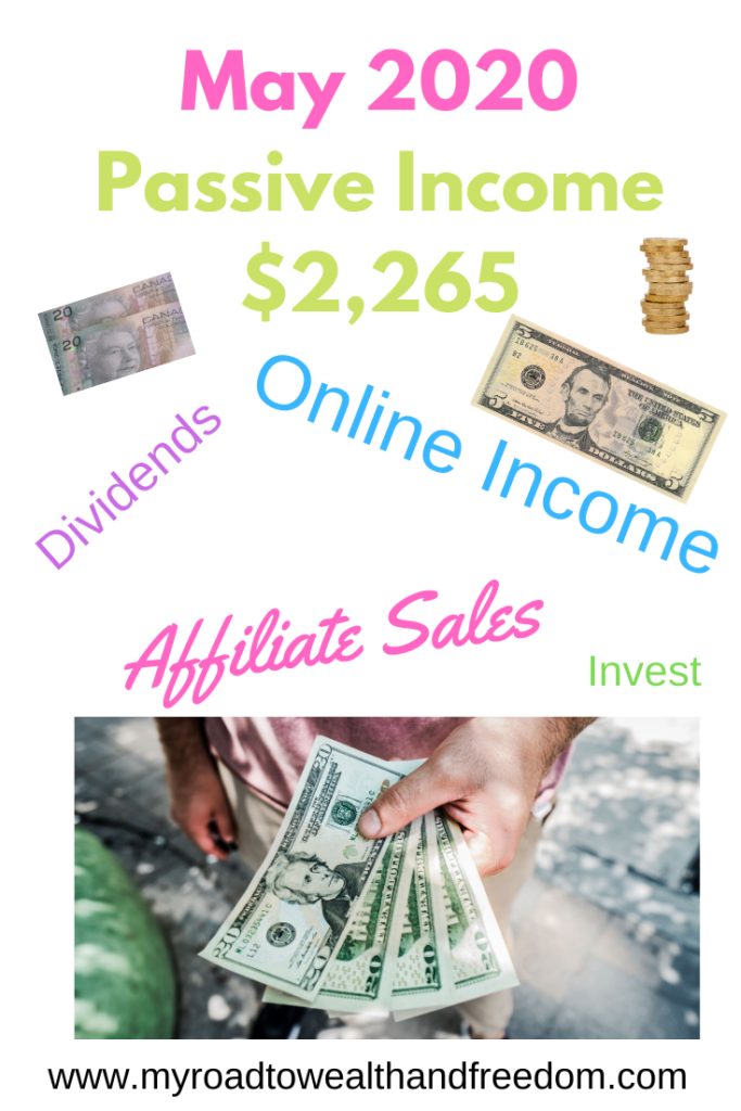May 2020 Passive Income
