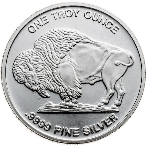 Silver Buffalo Round