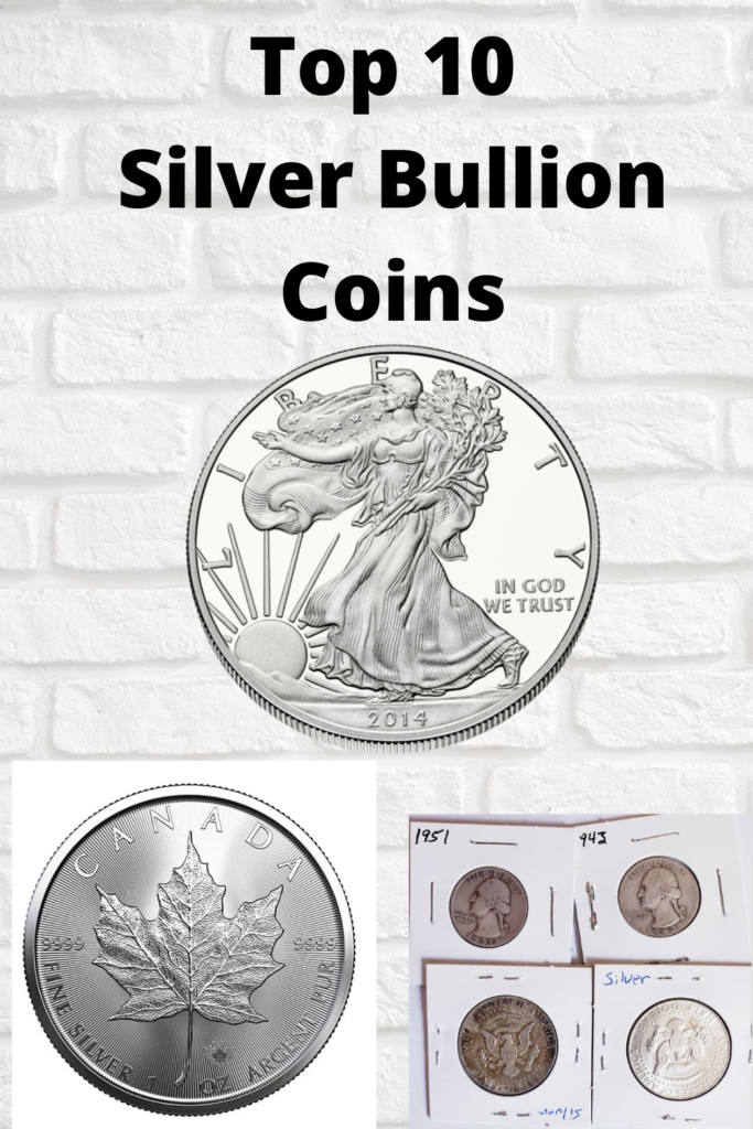 Top 10 silver Bullion Coins