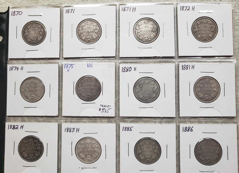 coin collecting canada