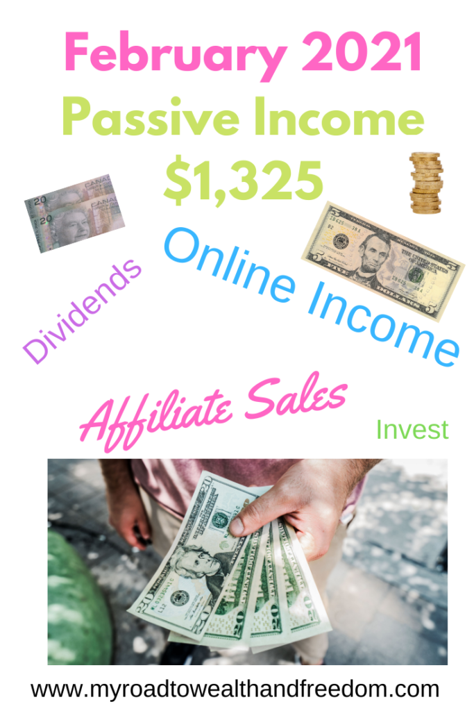 February 2021 Passive Income
