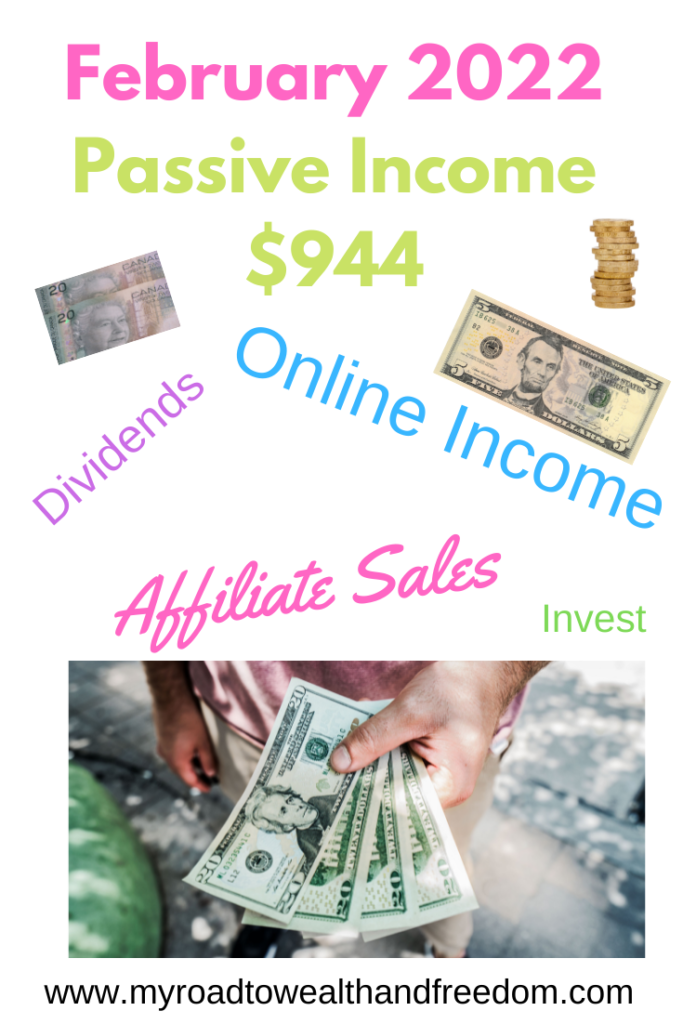 February 2022 Passive Income