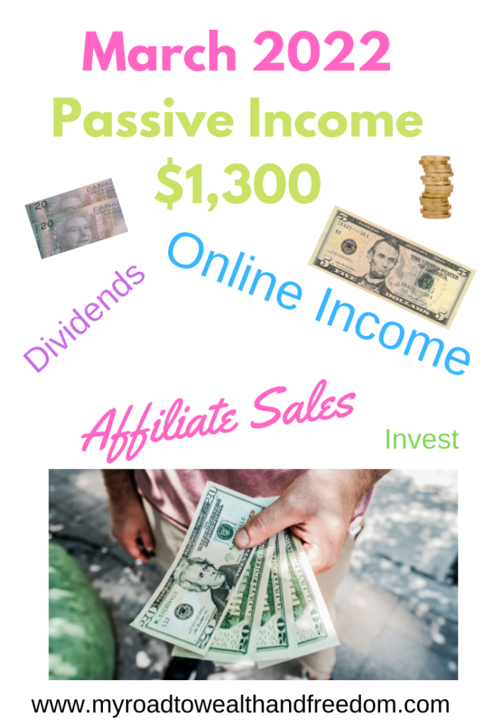 March 2022 Passive Income 