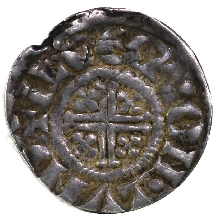 silver short cross penny