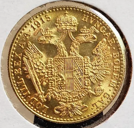 1915 Austrian Gold Ducat