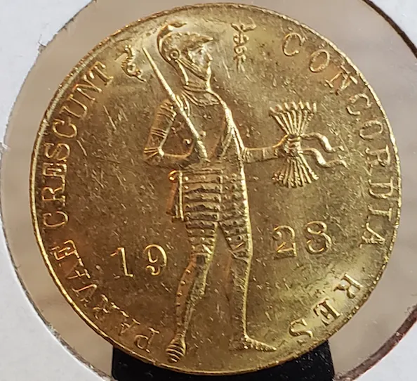 1928 Dutch Gold Ducat