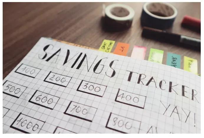 saving money chart