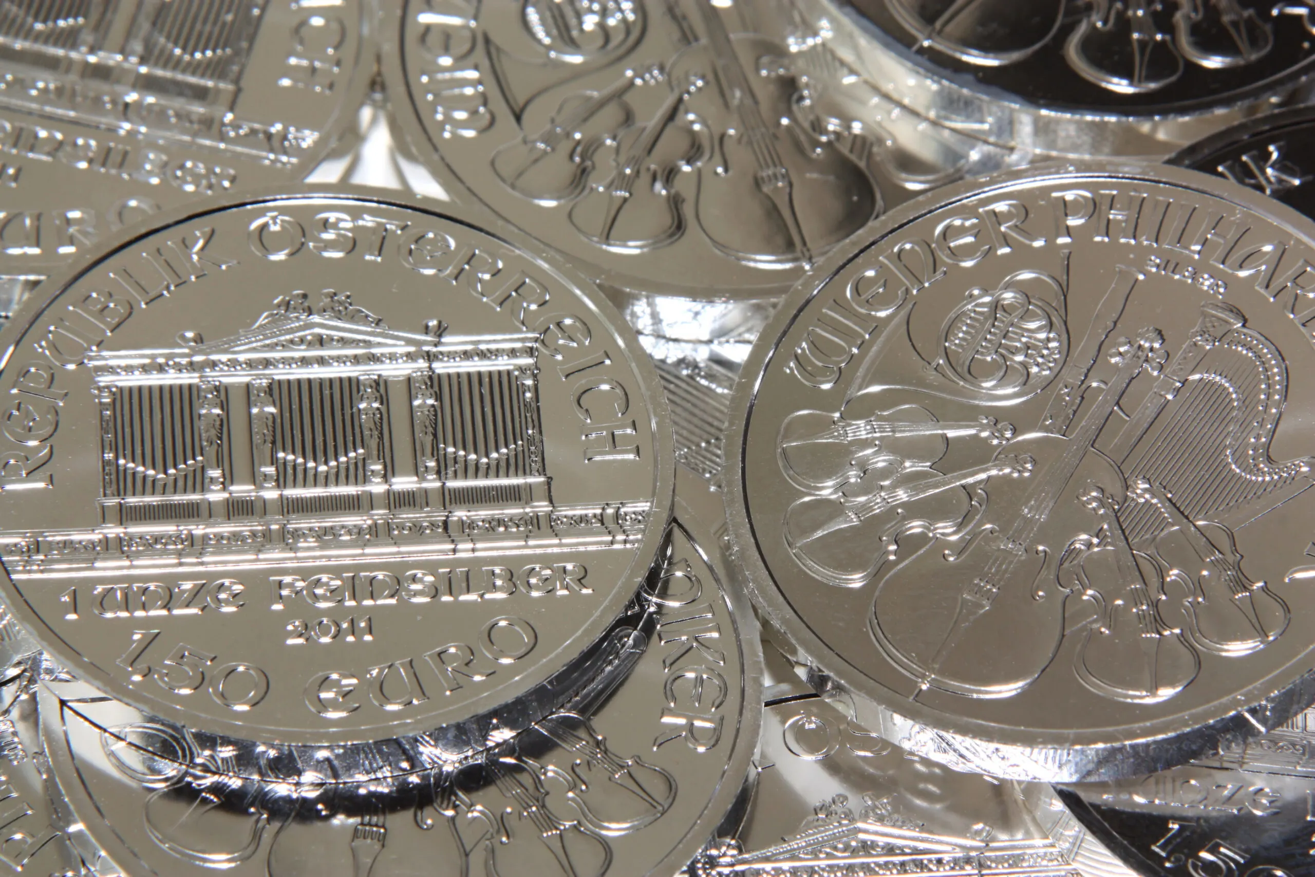 Austrian silver Philharmonic coin